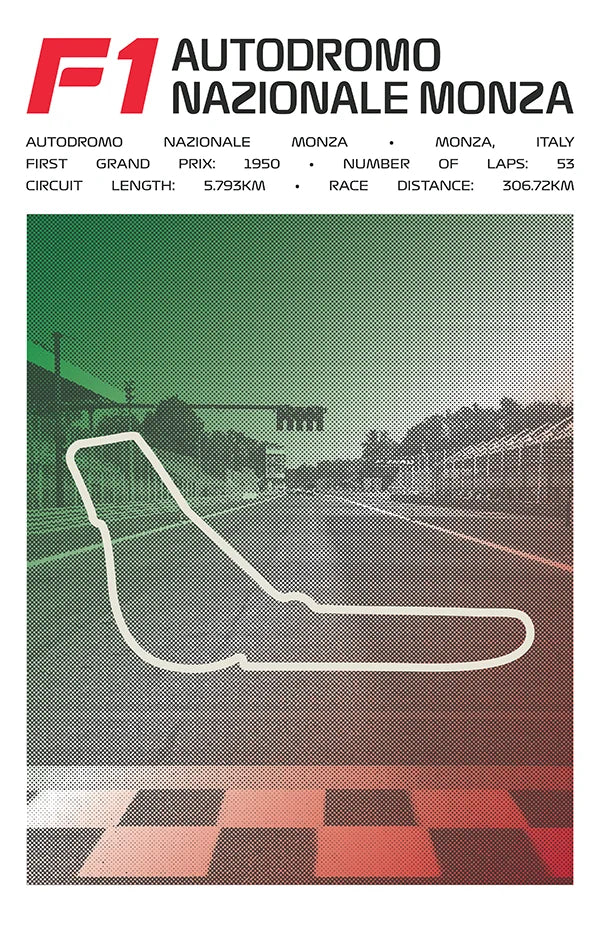 Autodromo Nazionale Monza Poster – Picture Series