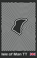 Isle of Man TT Poster – Line Series